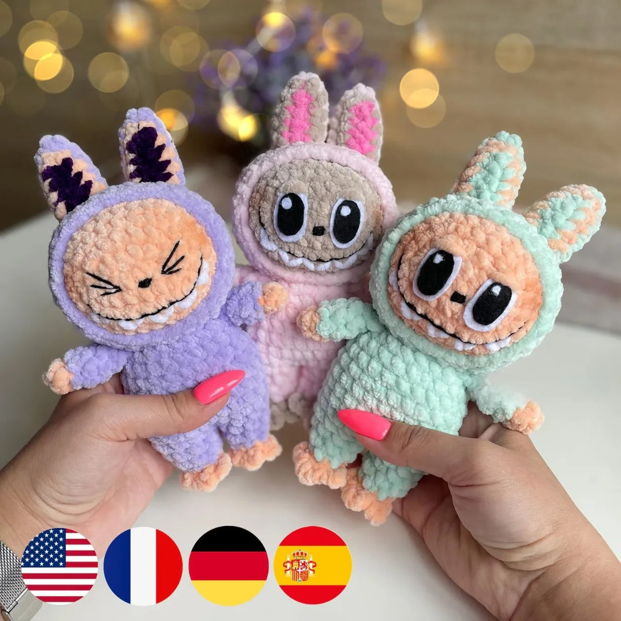 Labubu Crochet Pattern (PDF) 