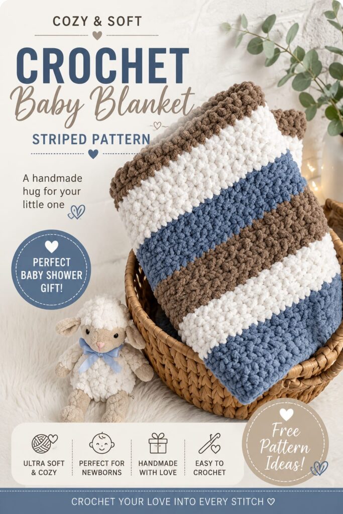 Crochet Newborn Blanket Patterns 30Easy & Beautiful Ideas